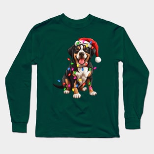 Christmas Dog Greater Swiss Mountain Long Sleeve T-Shirt